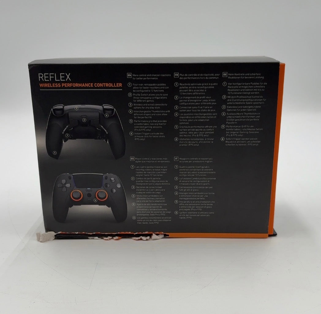 SCUF Reflex Black/Red Wireless Gaming Controller For PlayStation 5 PS5