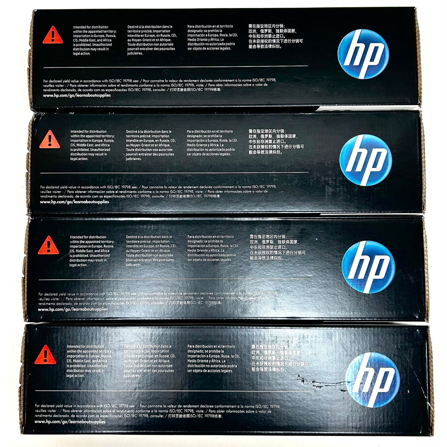 New HP 202A CF500A Black, Cyan, Magenta, Yellow Print Cartridge