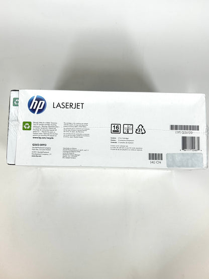 New HP 12A Q2612A Black Toner Cartridge Dual Pack