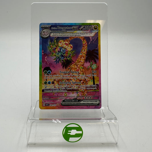 Pokémon TCG Alolan Exeggutor EX 242/191 Surging Sparks Holo 