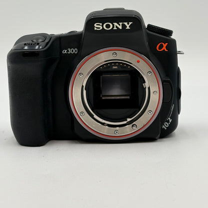 Sony Alpha 300 10.2MP Digital SLR DSLR Camera