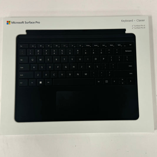 New Microsoft Surface Pro X/8 Keyboard 1905 - Black