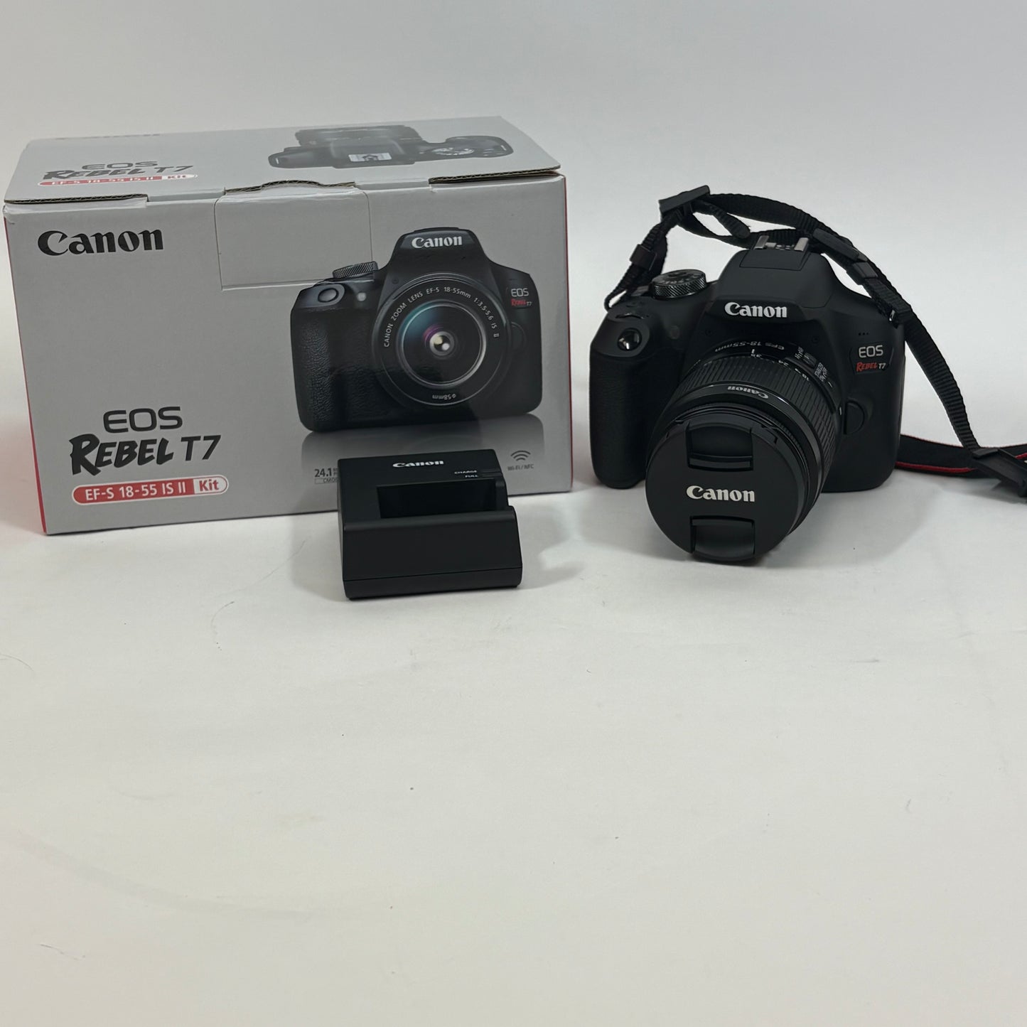 Canon EOS Rebel T7 24.1MP Digital SLR DSLR Camera