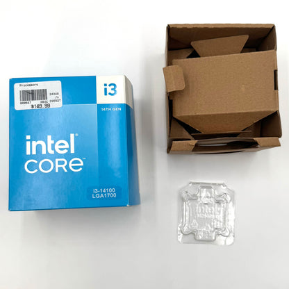 Intel i3-14100 3.50GHz 4 Core 8 Thread FCLGA1700