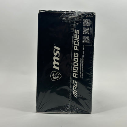 New MSi MPG A1000G MPGA1000GPCIE5 80 Plus Gold 1000W Fully Modular Power Supply