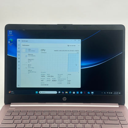 HP Laptop 14-CF2112WM 14" Celeron N4120 1.1GHz 4GB RAM 64GB SSD