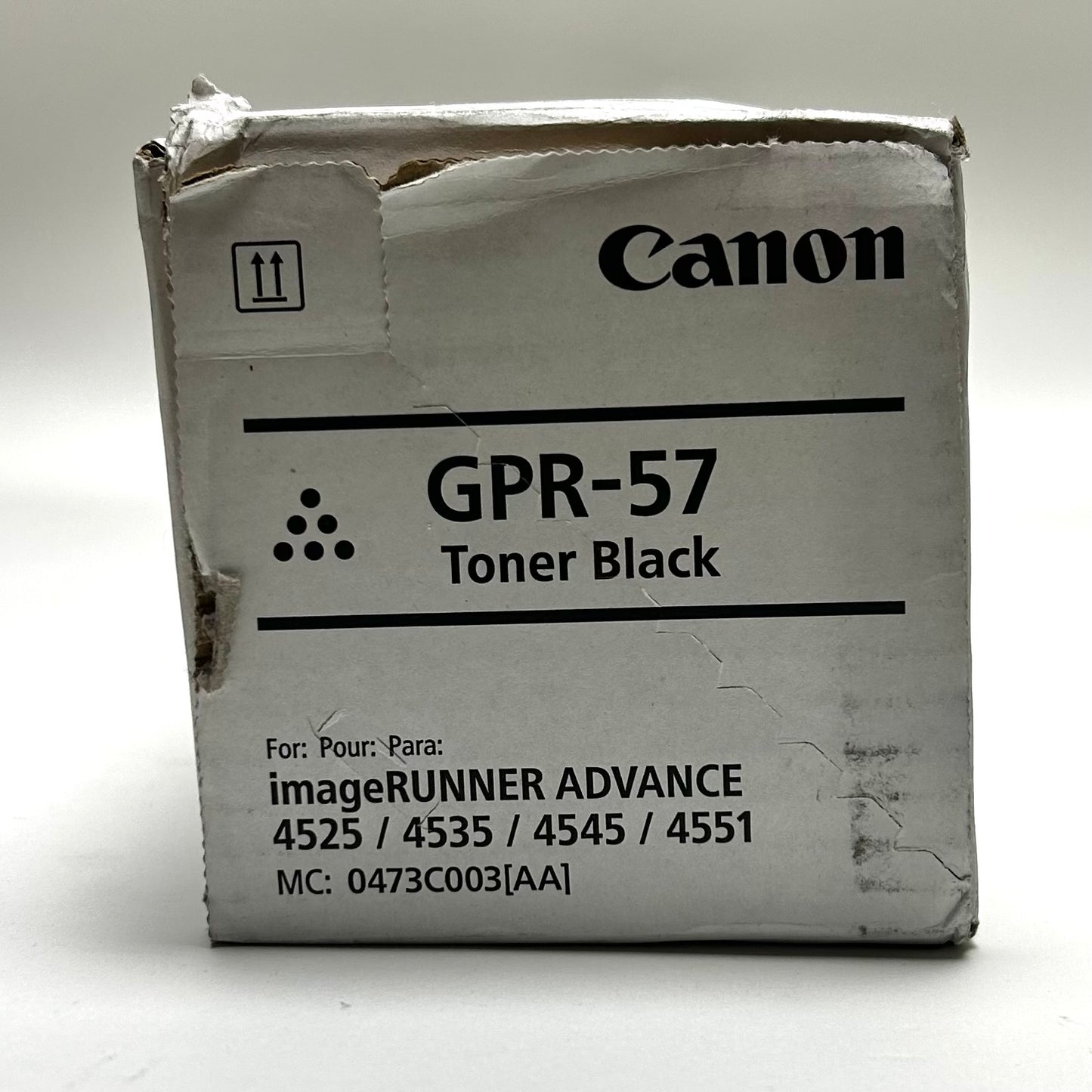 New Canon GPR-57 0473C003AA Black Toner Cartridge