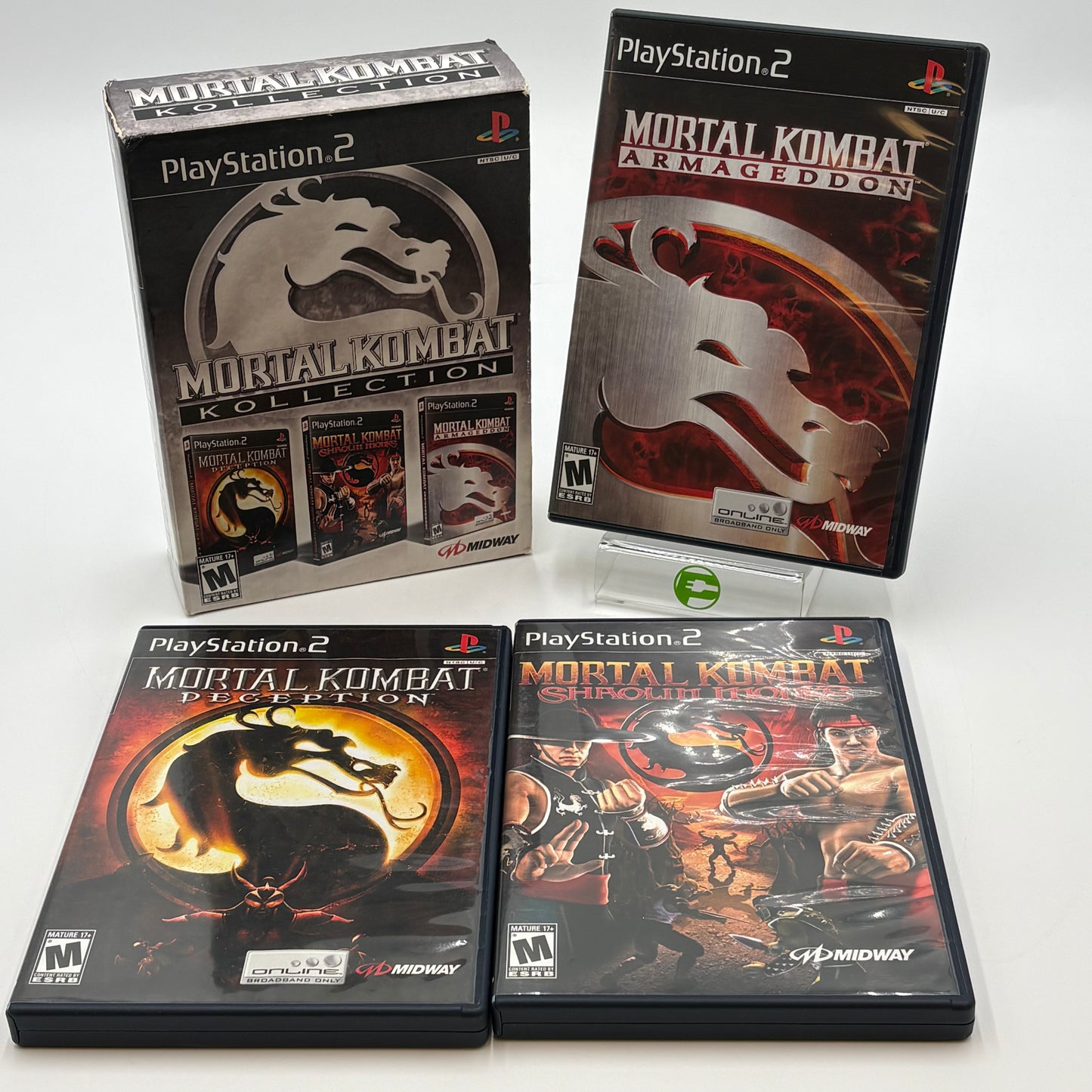 Mortal Kombat: Kollection (Sony PlayStation 2 PS2, 2008)