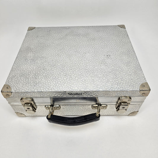 Rollei Aluminum Suitcase Case 14.5"x12"x5" Camera Case