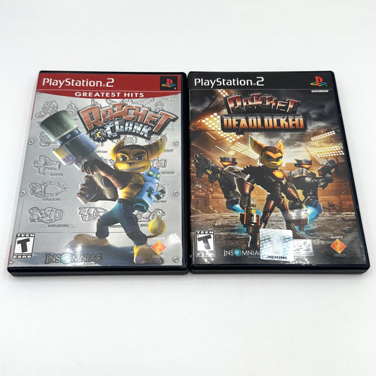 Ratchet & Clank and Ratchet Deadlock (Sony PlayStation 2)