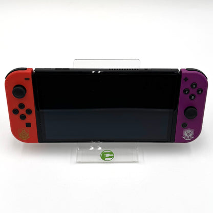 Nintendo Switch OLED Video Game Console HEG-001 Scarlet and Violet Edition