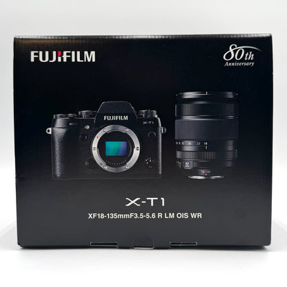 Fujifilm X-T1 16.3MP Mirrorless Interchangeable Lens Camera with Super EBC 18-135mm Lens