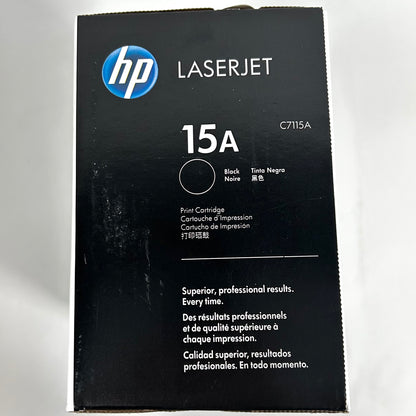 New HP 15A C715A Black Print Cartridge