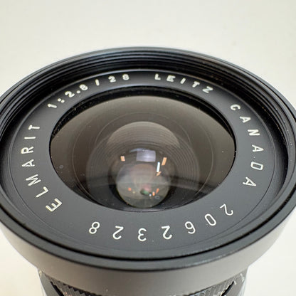 Leica Leitz Canada Elmarit 28mm f/2.8 1964 First Version (9-Element)