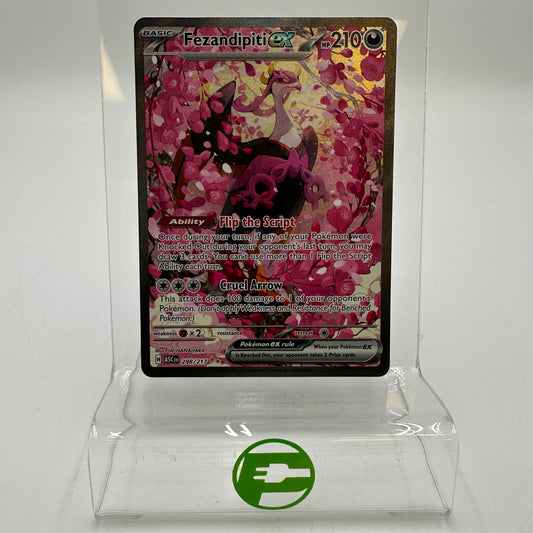 Pokémon TCG Fezandipiti EX #288 Ascended Heros Holo NM