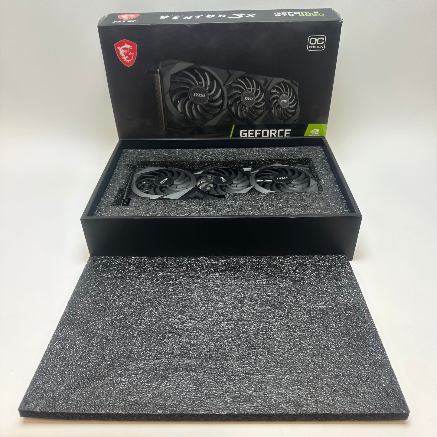 New MSI GeForce RTX 3060 VENTUS 3X 12G OC 12GB GDDR6 Graphics Card 912-V397-282