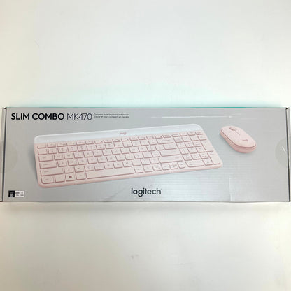 New Logitech Slim Combo MK470 Wireless Keyboard and Mouse 920-011311