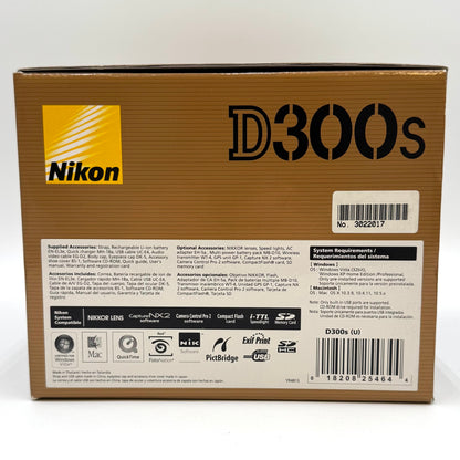 Nikon D300S 12.3MP Digital SLR Camera - Body Only