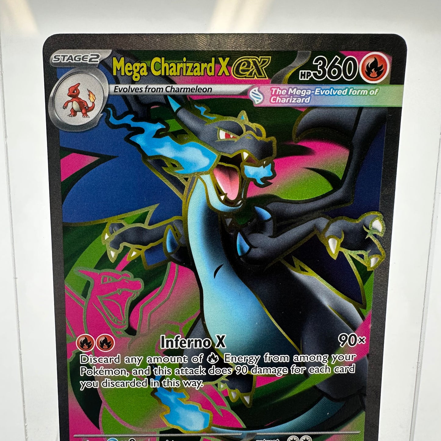 Pokémon TCG Mega Charizard X EX #109 Holo NM