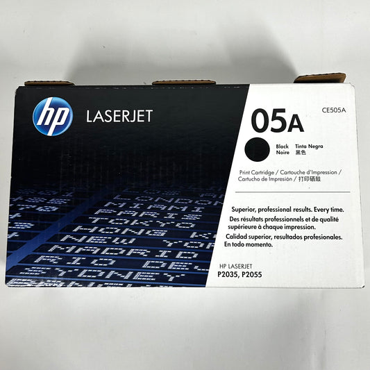 New HP 05A CE505A Black Print Cartridge