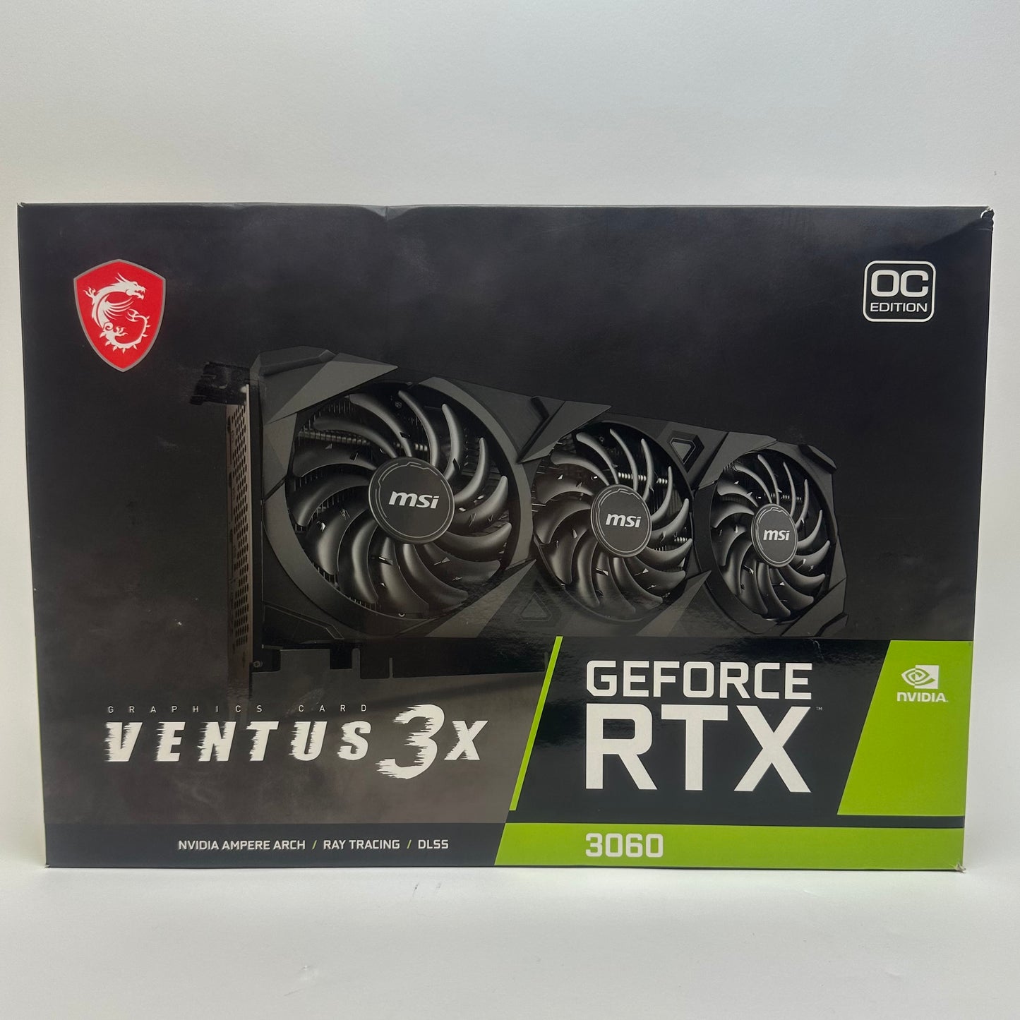 New MSI GeForce RTX 3060 VENTUS 3X 12G OC 12GB GDDR6 Graphics Card 912-V397-282