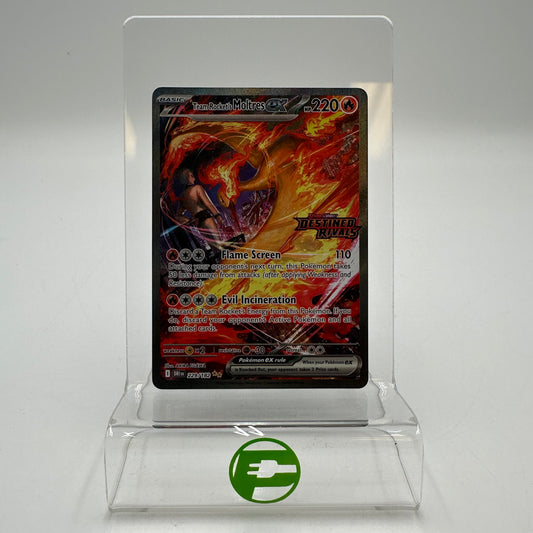Pokémon TCG Team Rocket's Moltres EX #229 Destined Rivals Holo NM
