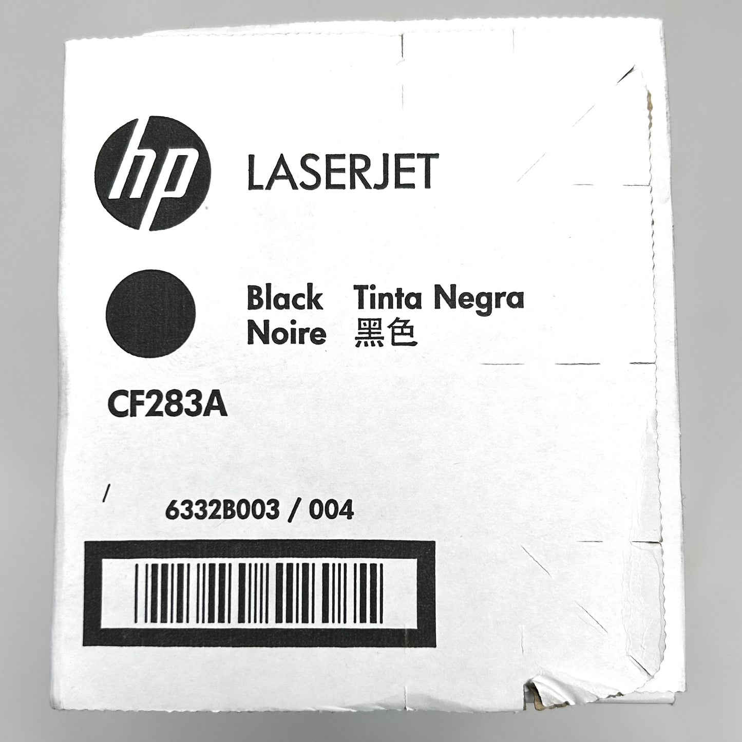 New HP 83A CF283AD Black Print Cartridge