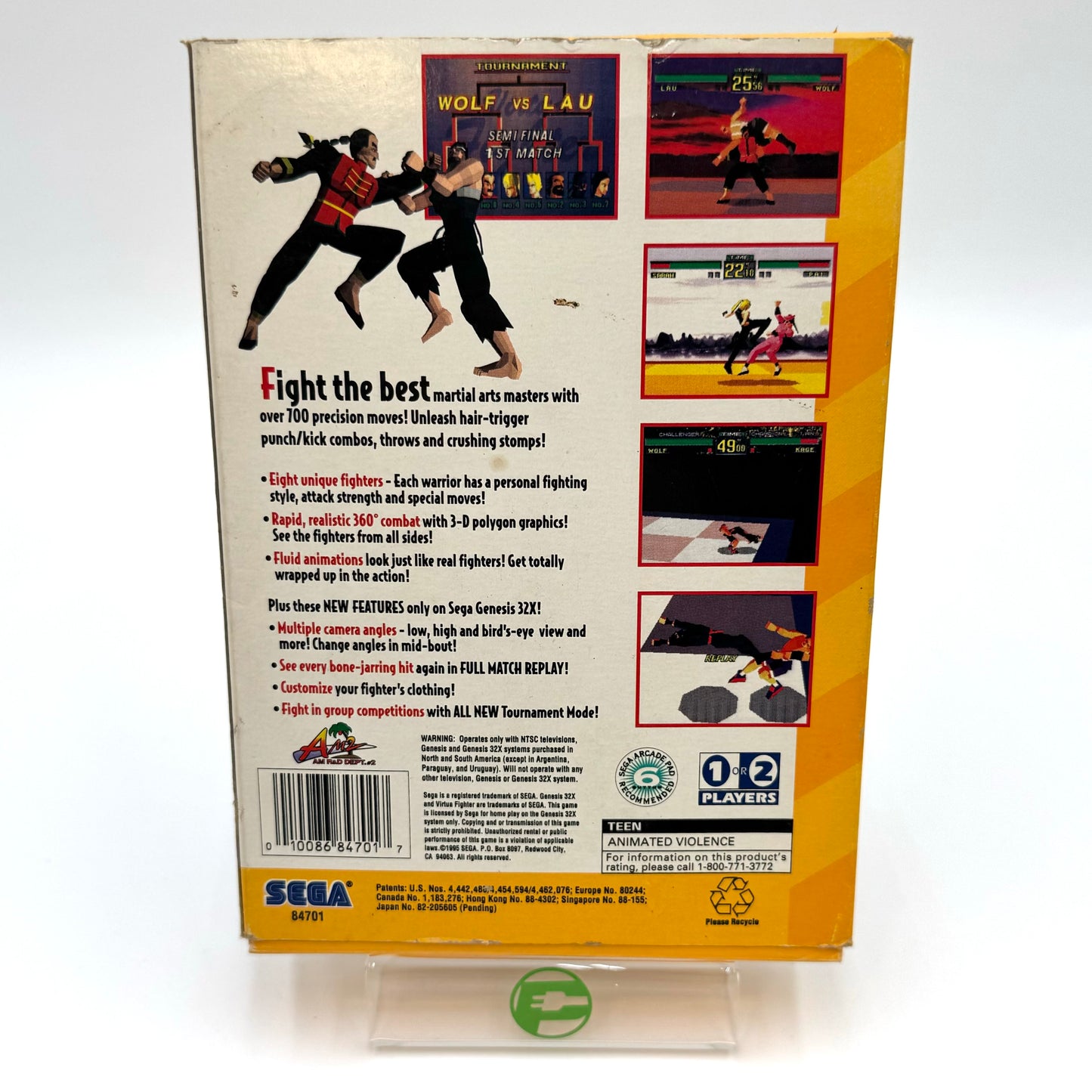 Virtua Fighter (Sega 32X, 1995)