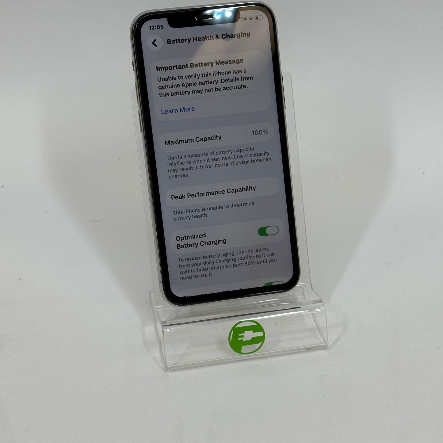 Factory Unlocked Apple iPhone 11 Pro 256GB Silver MWAD2LL/A