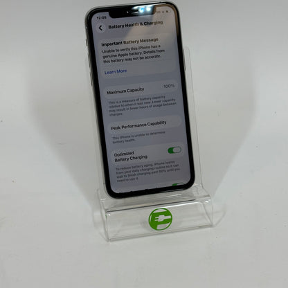 Factory Unlocked Apple iPhone 11 Pro 256GB Silver MWAD2LL/A