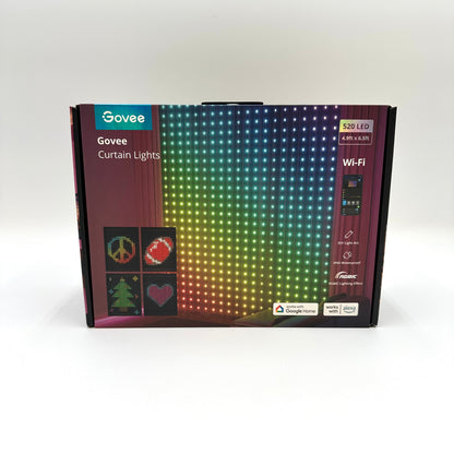 New Govee Curtain Lights 520 LED 4.9ft x 6.5ft H70B1