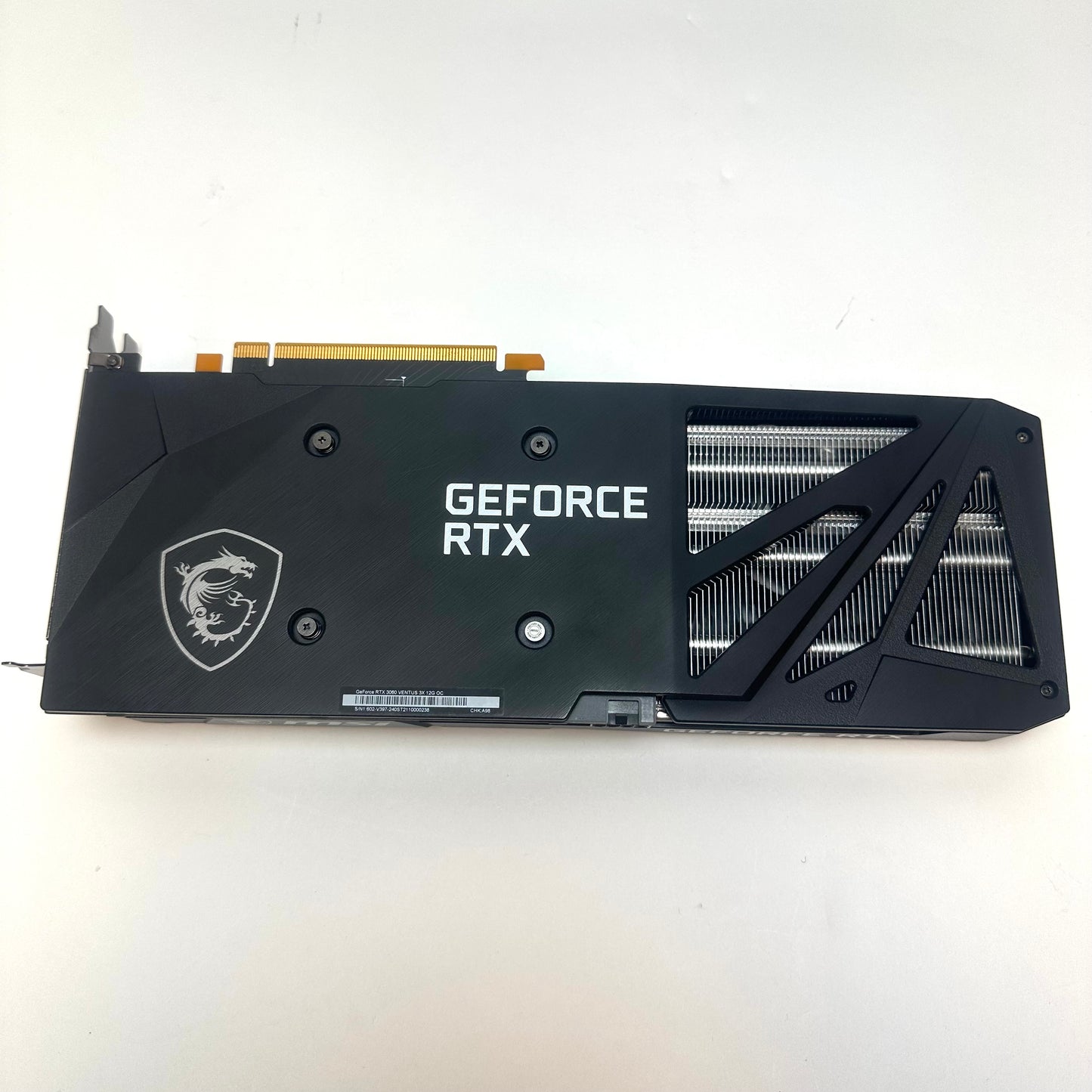 New MSI GeForce RTX 3060 VENTUS 3X 12G OC 12GB GDDR6 Graphics Card 912-V397-282