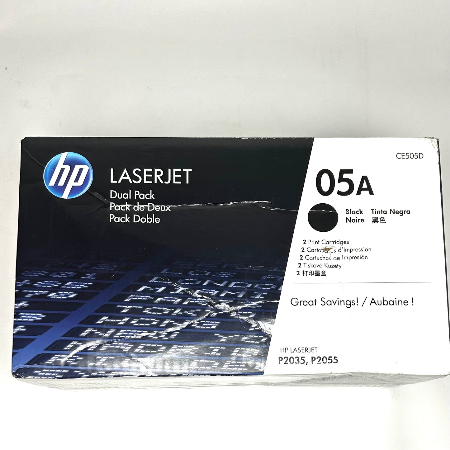 New HP 05A CE505D Black Print Cartridge