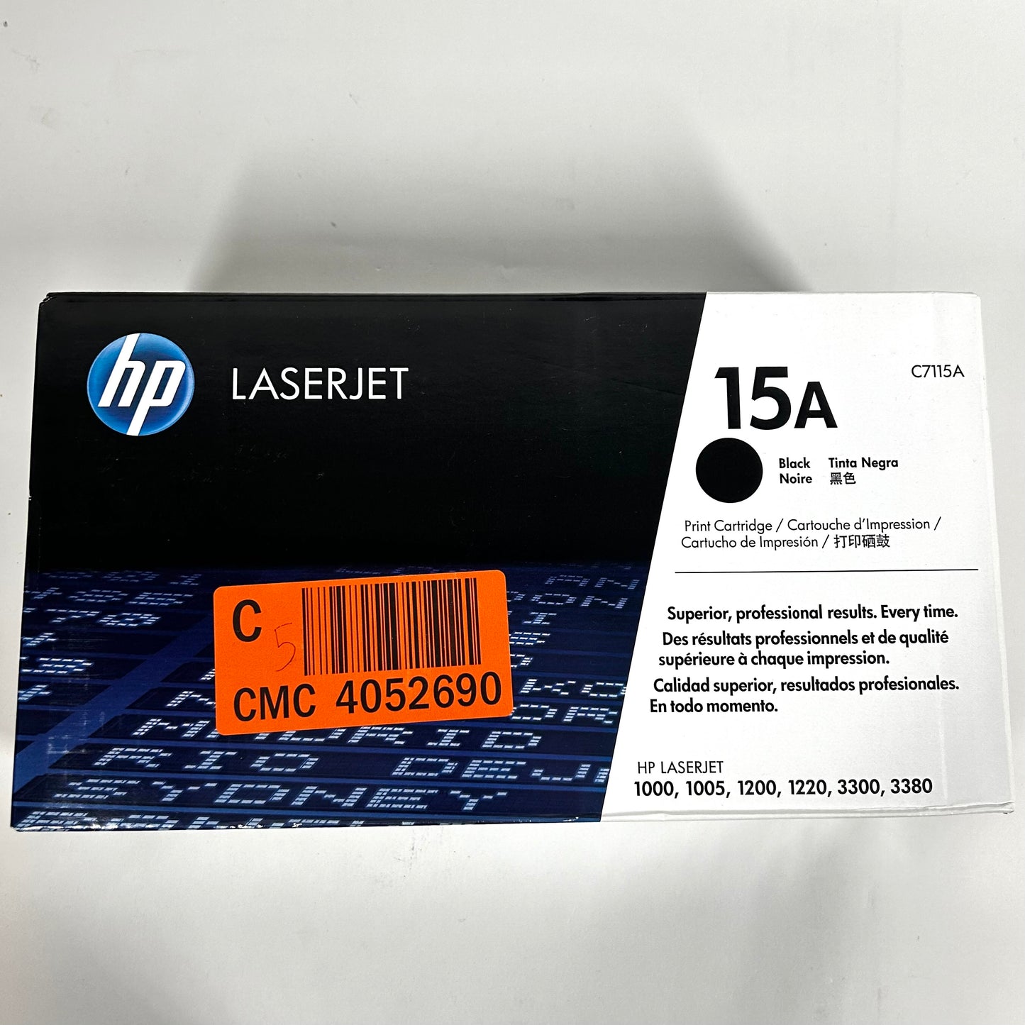 New HP 15A C715A Black Print Cartridge