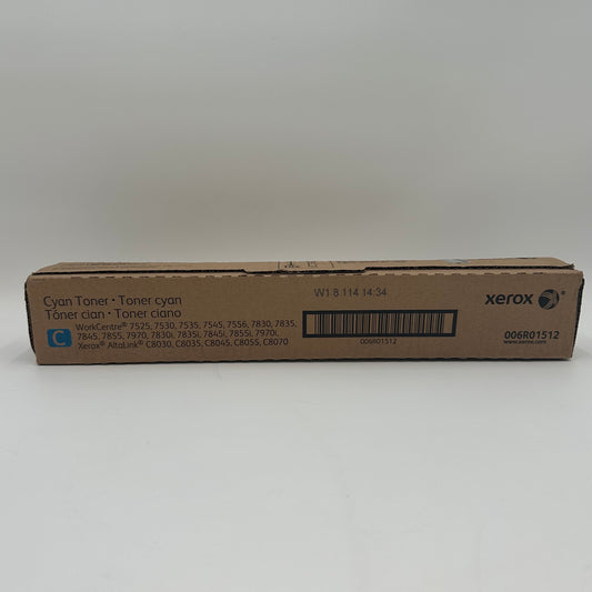 New Xerox 006R01512 Blue Toner Cartridge