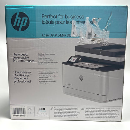 New HP Laser Jet Pro MFP 3101sdw Black and White Printer SHNGC-2001-02