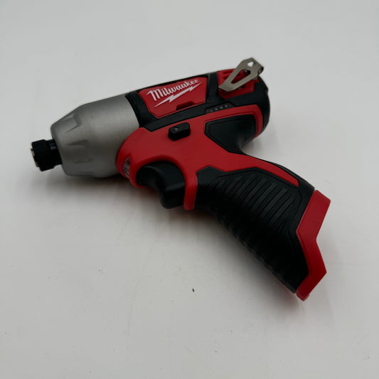 Milwaukee 2462-20 M12 12V 1/4" Hex Impact Driver - Tool Only