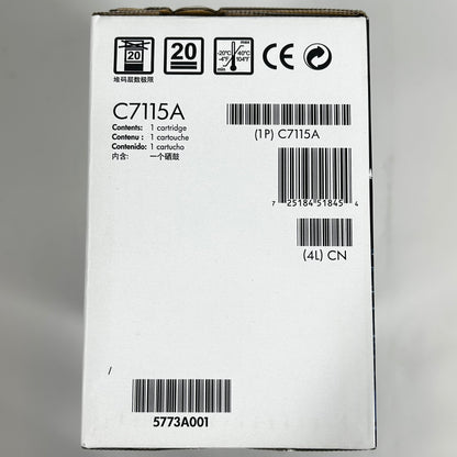 New HP 15A C715A Black Print Cartridge