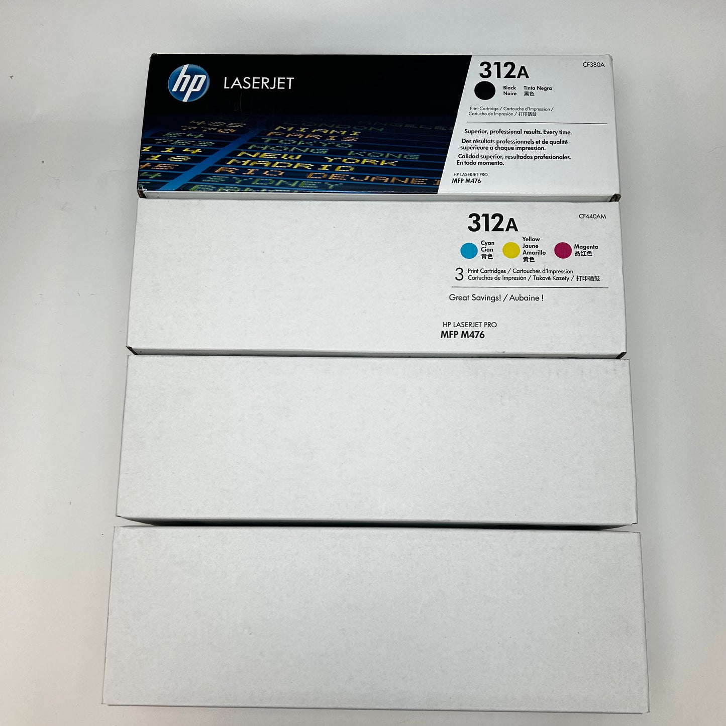 New HP 312A CF380A Multi-Pack Print Cartridge