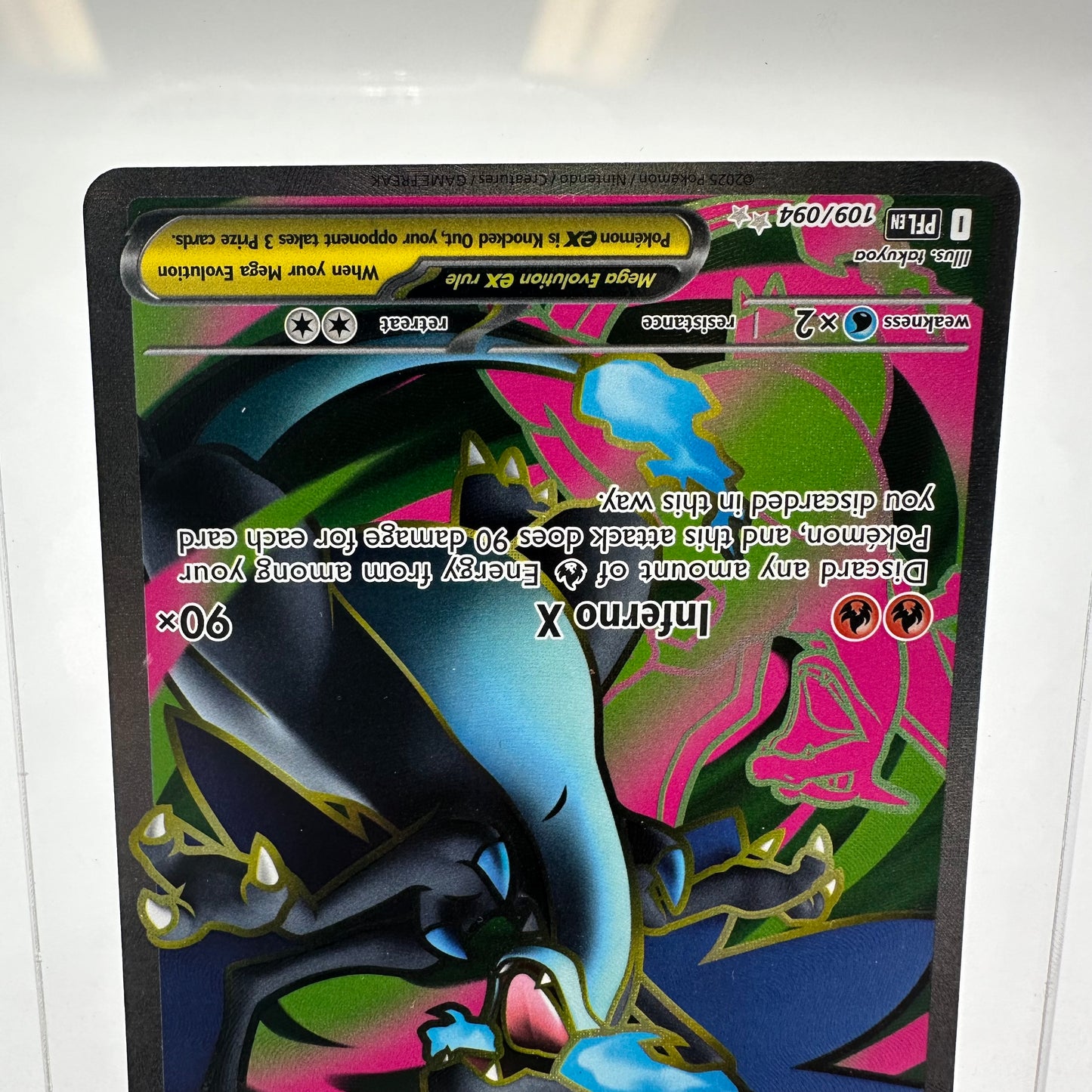 Pokémon TCG Mega Charizard X EX #109 Holo NM