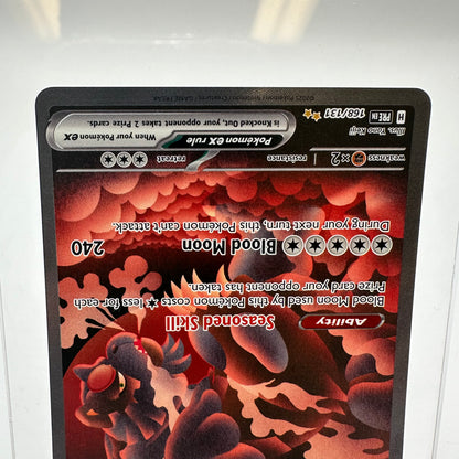 Pokémon TCG Bloodmoon Ursaluna EX #168 Prismatic Evolutions Holo 