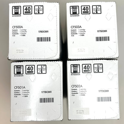 New HP 202A CF500A Black, Cyan, Magenta, Yellow Print Cartridge