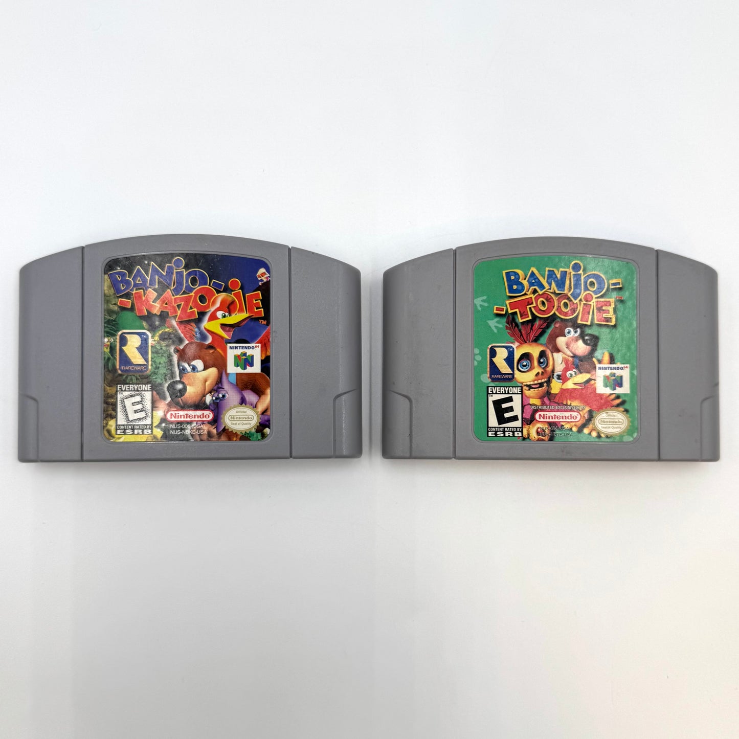 Banjo-Kazooie & Banjo-Tooie (Nintendo 64 N64, 1998 & 2000) - Cartridges Only