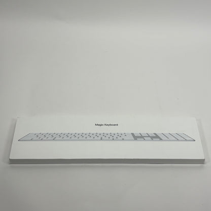 New Apple Magic Keyboard with Numeric Keypad A1843 White