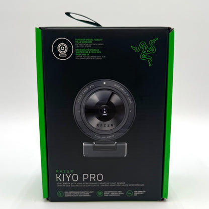 Razer Kiyo Pro USB Camera with High-Performance Adaptive Light Sensor RZ19-0346