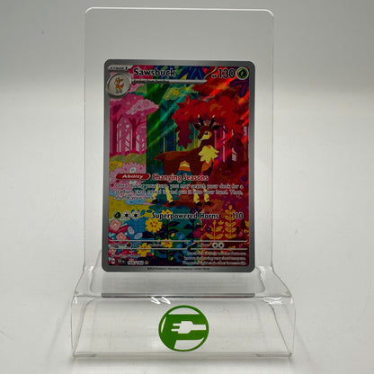 Pokémon TCG Sawsbuck #166 Temporal Forces Holo NM