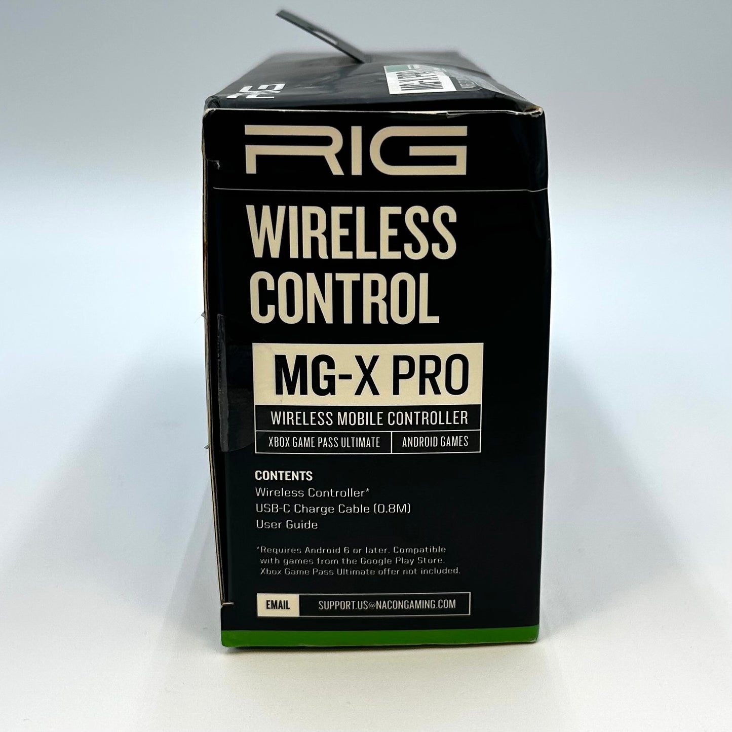 New RIG MG-X Pro Wireless Mobile Controller for Android  Black NC7273 USB-C