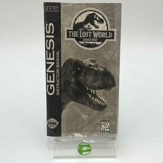 The Lost World: Jurassic Park (Sega Genesis, 1997) - Manual ONLY