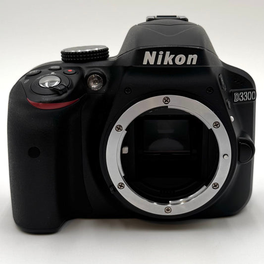 Nikon D3300 24.2MP DSLR Camera 2547 Shutter Count - Body Only