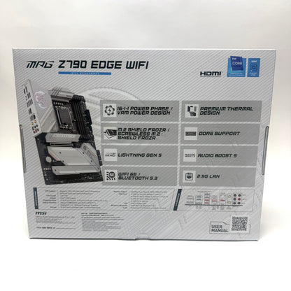 MSi MPG Z790 Edge Wifi LGA 1700 ATX Motherboard